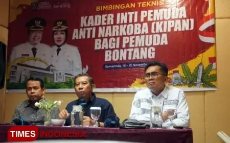 Beri Bimtek Kader KIPAN, Kadispopar Bontang Harap Jadi Garda Depan Lawan Bahaya Narkotika