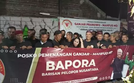 Barisan Pelopor Nusantara Siap Menangkan Ganjar-Mahfud di Sidoarjo