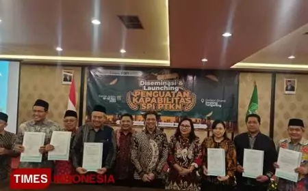 Luncurkan Penguatan SPI 2024, Itjen Komitmen Terus Perkuat Tata Kelola Kemenag