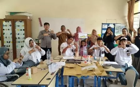 UB Berikan Mentoring Materi STEM Untuk Siswa Penyandang Disabilitas