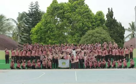 Pramuka Racana Islam Unisma Malang Gelar Bakti Tunas Kelapa 2023 di Kecamatan Dampit Kabupaten Malang