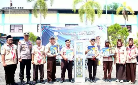 Kepada Pemenang Lomba Penegak Kreasi XII, Kak Supri: Jangan Jumawa, Tetap Berlatih
