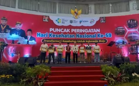 Puncak Peringatan Hari Kesehatan Nasional ke 59 Dinas Kesehatan Kabupaten Malang