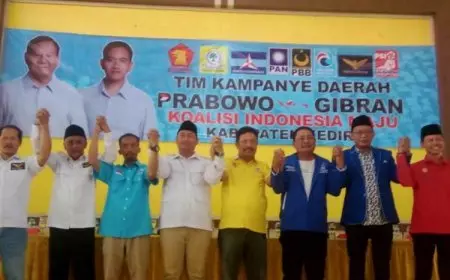 Ketua DPC Gerindra Terpilih Untuk Pimpin TKD Prabowo-Gibran Kabupaten Kediri