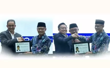 Anies-Imin Dianugerahi Kartu Tanda Anggota Kehormatan Muhammadiyah