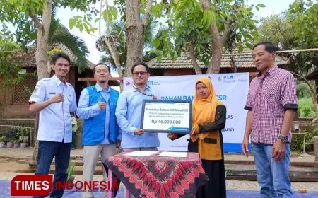 PLN UP Brantas Salurkan Bantuan ke Sekolah Terdampak Bencana di Malang