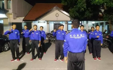 Tim KORMI Jatim Sabet Juara 1 Gerak Jalan Mojosuro