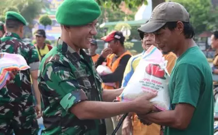 HUT ke-60 Korem 081/DSJ, "Bersama Rakyat Menuju Indonesia Maju"