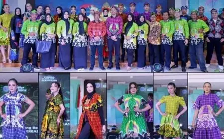 Batik Khas Bontang Punya HAKI, Kadispopar: Ikon Ekonomi Kreatif Andalan