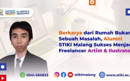 Berkarya dari Rumah Bukan Sebuah Masalah, Alumni STIKI Malang Sukses Menjadi Freelancer Artist &amp; Ilustrator