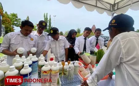 UPT Kementan dan P4S Jatim Turut Sukseskan Kegiatan Pembinaan Mentan di Tuban