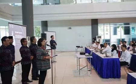 Pj Wali Kota Kediri Tinjau Seleksi Kompetensi PPPK Pemerintah Kota Kediri