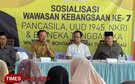 Anggota DPRD Kaltim Kaharudin Jafar Gelar Wawasan Kebangsaan untuk Warga Loktuan