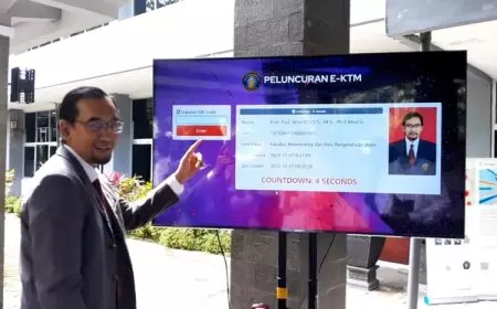 Gencarkan Digitalisasi, UB Luncurkan E-KTM Hingga Koleksi Digital Perpustakaan