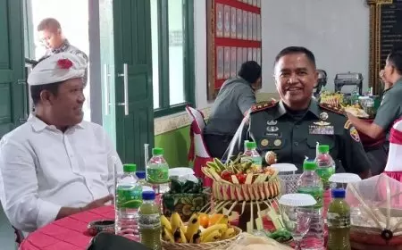 Rangkaian Karya Bakti Kodam IX Udayana, Pangdam Kunjungi Kabupaten Bangli