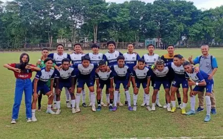 Hebat, Tim Sepak Bola Ganesha ITNY Juara 1 Geologi Cup UGM 2023