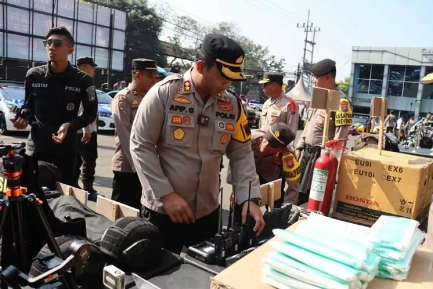Jelang Pemilu 2024, Polresta Malang Kota Optimalkan Operasi Mantap Brata Semeru