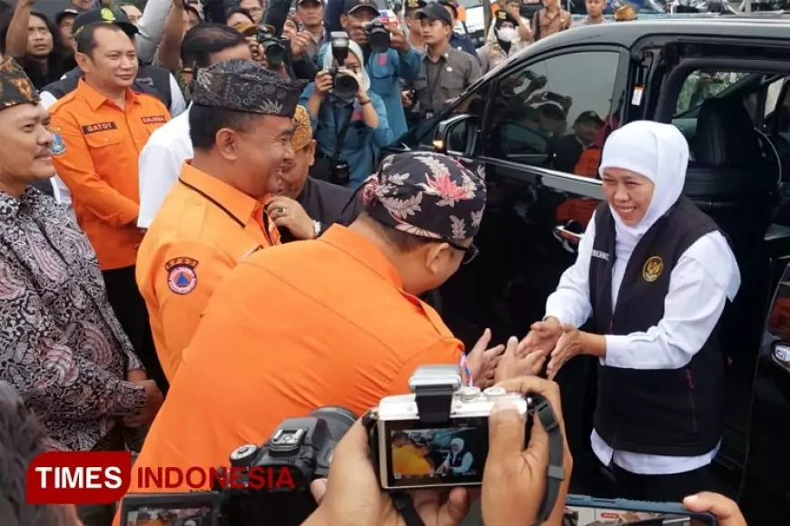 Gubernur Jawa Timur Khofifah, Malu&#45;malu saat Ditanya Dukung Anies atau Prabowo