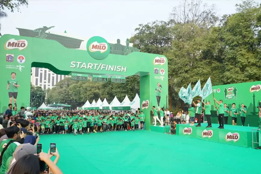 13.000 Peserta Ramaikan MILO ACTIV Indonesia Race 2023 Jakarta Series