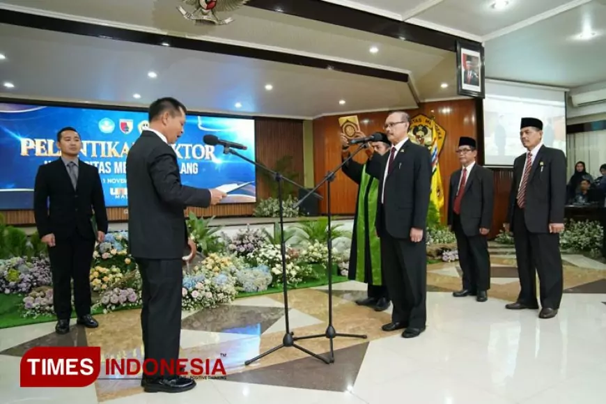 Prof. Anwar Sanusi Kembali Dipercaya Memimpin UNMER Malang Periode 2023&#45;2027