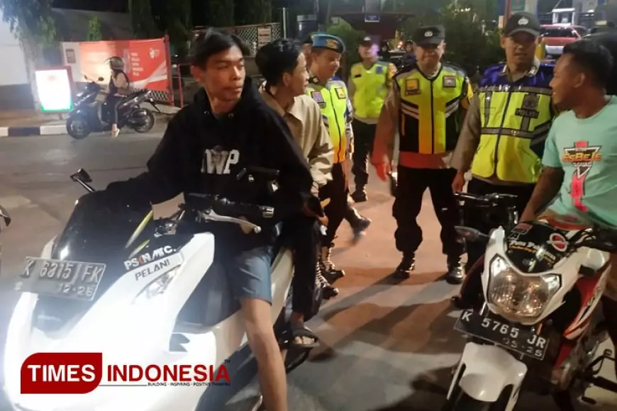 Tumpas Kejahatan Jalanan, TNI dan Polres Kudus Turun Jalan Patroli Skala Besar