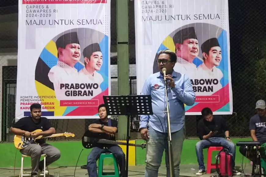 Gresik Menggema: KIP Prabowo&#45;Gibran luncurkan Jingle dan Deklarasi Menang Satu Putaran