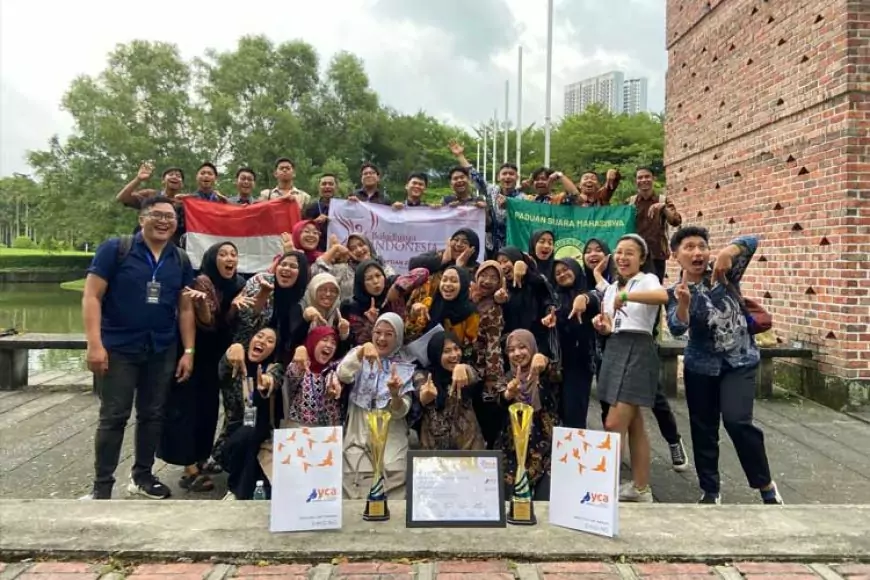 Paduan Suara Mahasiswa UIN Malang Memenangkan Kompetisi Internasional di Malaysia