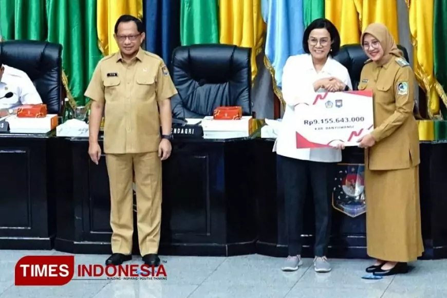 Banyuwangi Terima Dana Insentif Fiskal Kinerja Rp9,15 Miliar dari Kemenkeu RI