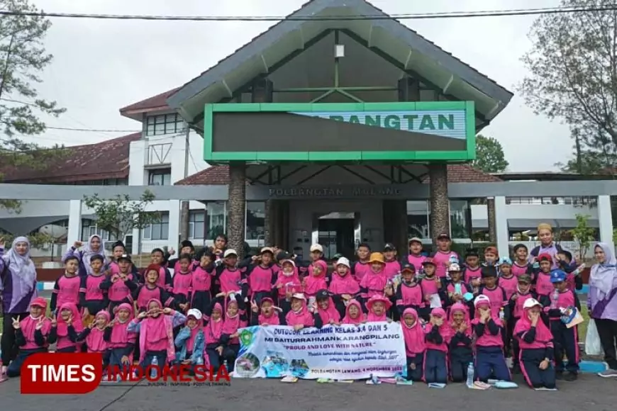 Outdoor Learning, Polbangtan Malang Bekali Generasi Muda dengan Pengetahuan Pertanian