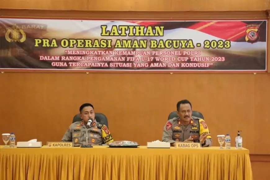 Piala Dunia U&#45;17, Polres Majalengka Siap Gelar Operasi Aman Bacuya Lodaya 2023