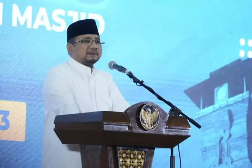 Menag Minta BKM Perkuat Masjid sebagai Pusat Kegiatan Sosial dan Larang Politik Praktis