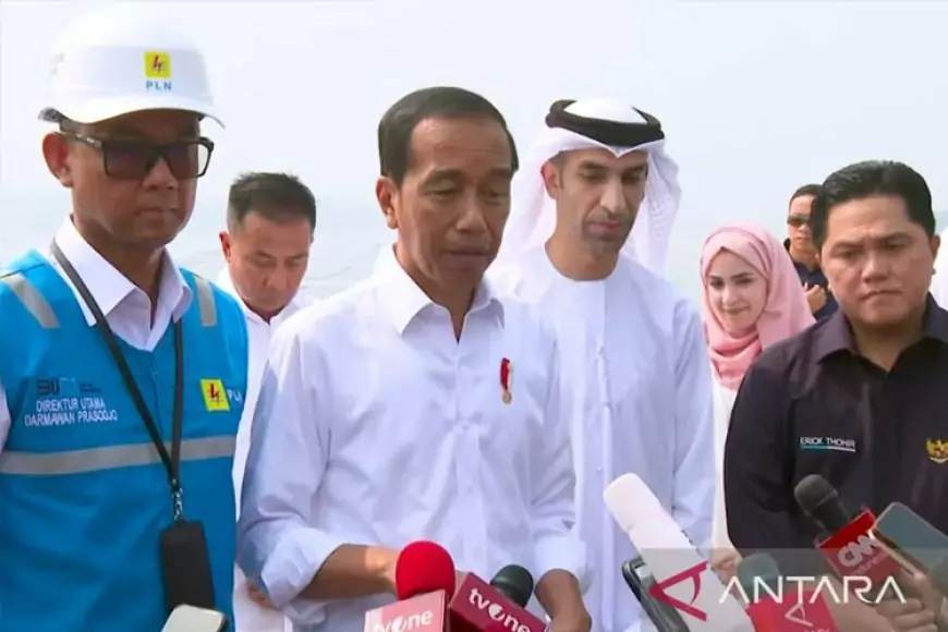 Presiden Jokowi Resmikan PLTS Terapung Cirata, Terbesar Ketiga di Asia Tenggara