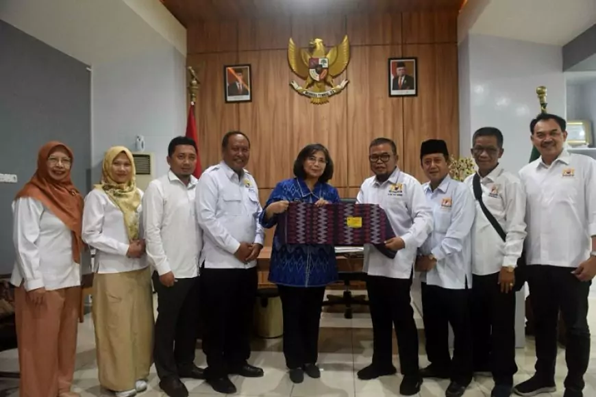 Kembangkan Kualitas Produk UMKM KADIN Kota kediri Audensi Dengan Pj Wali Kota Kediri