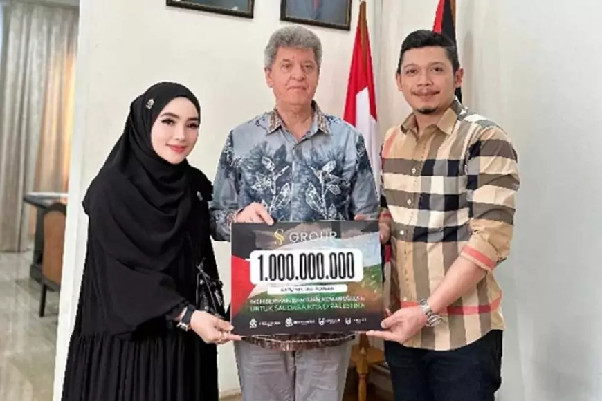 Dukung Gaza, Palestina, SS Group Donasi Sebesar 1 Milyar Rupiah