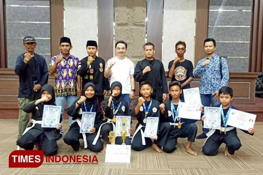 Raih Medali Emas, Irfan Nur Alam Berikan Apresiasi Padepokan Seni Pencak Silat di Majalengka