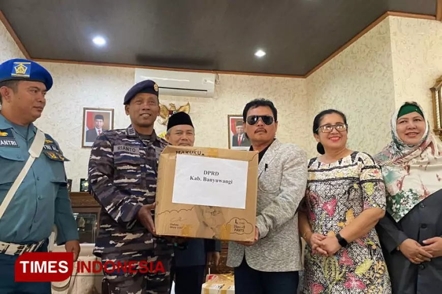 Peduli Palestina, DPRD Banyuwangi Kirim Bantuan Logistik