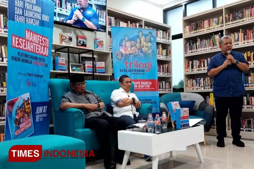 Launching Trilogi Kesejahteraan, Buku Fahri Hamzah Atas 'Penugasan' Anis Matta