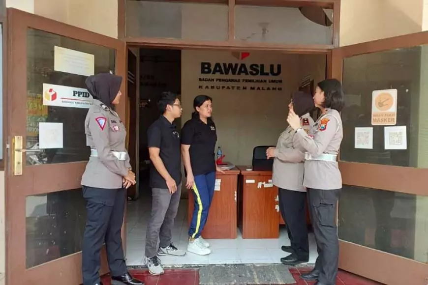 Polres Malang Silaturahmi ke KPU dan Bawaslu Kabupaten Malang, Perkuat Sinergi Jelang Pemilu