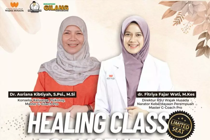  Menjadi Ibu Sepenuh Rasa bersama dr Fitriya Fajar Wati Ikuti Healing Class For Mother RSU Wajak Husada Malang