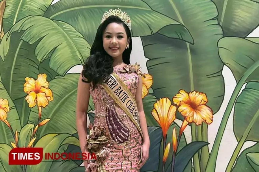 Cheryl Clarenza Santoso, Putri Batik Cilik Indonesia 2023: Batik Itu Keren dan Modern