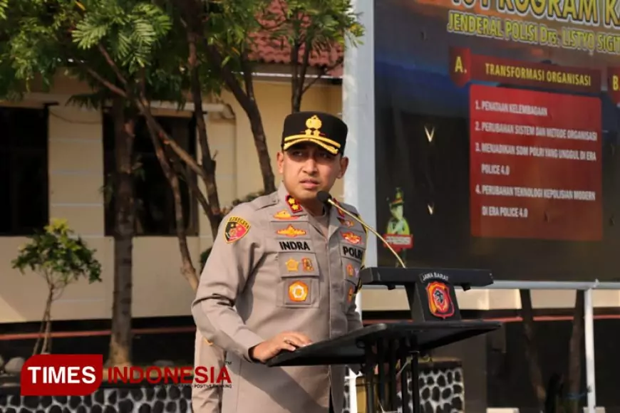 Jelang Pemilu 2024, Kapolres Majalengka Ajak Tingkatkan Patroli Tiga Pilar