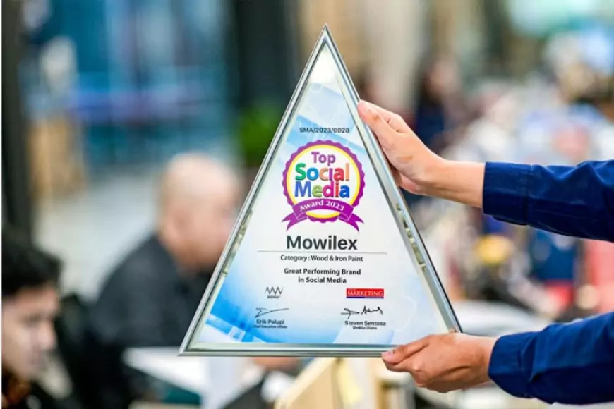 Telah Membangun Arsitektur Digitalnya 10 tahun, Mowilex menangkan TOP Social Media Award 2023