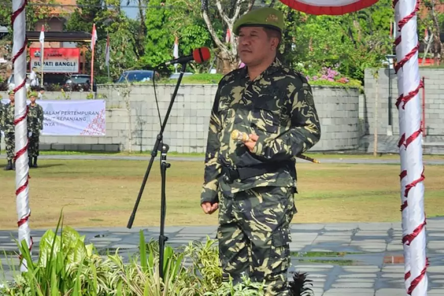 Gelorakan Perjuangan, Kirab Pataka I Gusti Ngurah Rai Tiba di Bangli