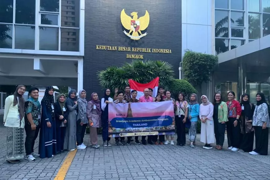 18 Mahasiswa UB Lakukan Pengabdian Skala Internasional di Thailand