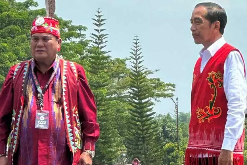 Presiden RI Jokowi, Kepala Negara Indonesia Pertama yang Mengunjungi dan Memuji Keindahan Kabupaten di Hulu Sungai Mahakam di Kaltim