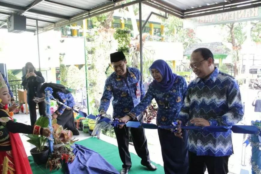 Hasil Hibah PKM UWG Malang Pengolahan Air Limbah Berbasis Ecogreen Diresmikan