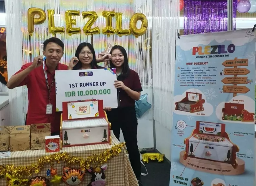 Mainan Anak Buatan Mahasiswa Ubaya Dapat Juara di Kompetisi Internasional