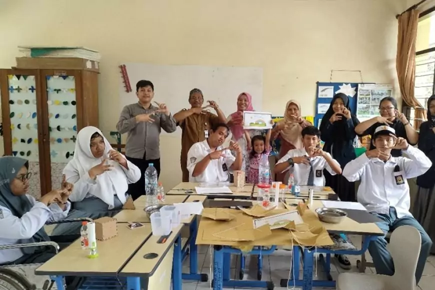 UB Berikan Mentoring Materi STEM Untuk Siswa Penyandang Disabilitas