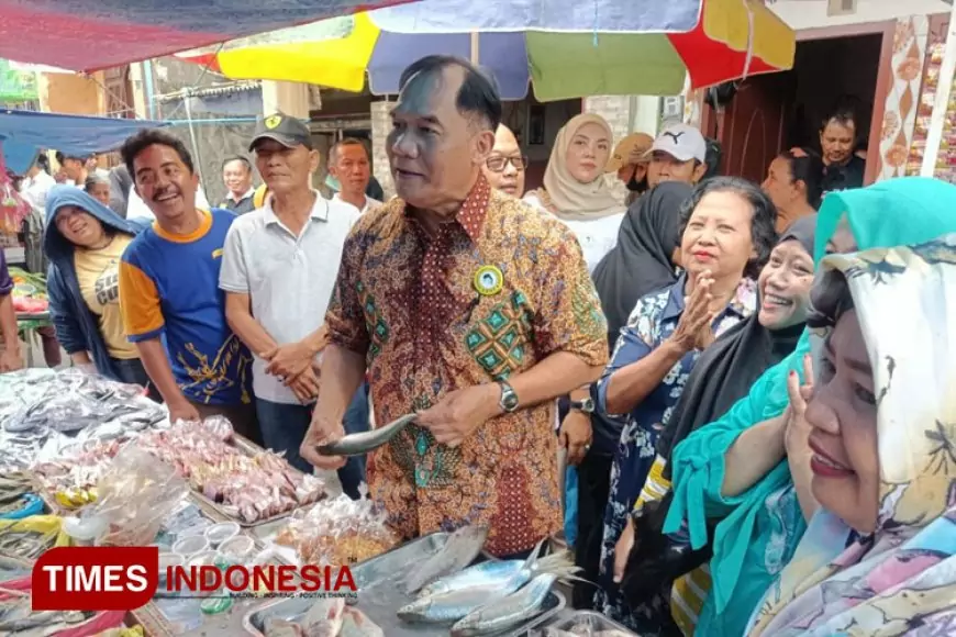 BHS Sosialisasi Pentingnya Asupan Omega 3 di Pasar Kedung Klinter