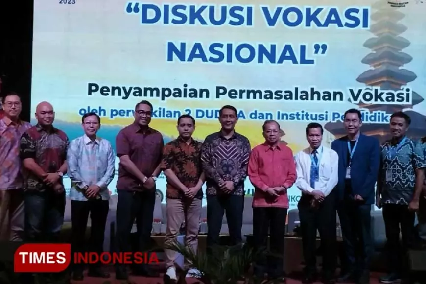 Solusi Vokasi di Bali Lewat Diskusi 1st Indonesian Vocational Link And Match 2023